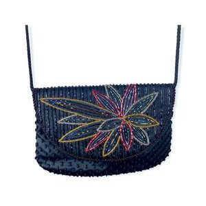 F.S.A. Collection vintage hand made beaded evening purse